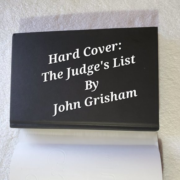 Hardcover Novel "The Judge's List" By John Grisham - Picture 2 of 6